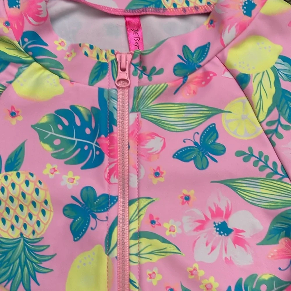 Tropical Pink Kids Swim Set. Brand new, no tags - Picture 4 of 5
